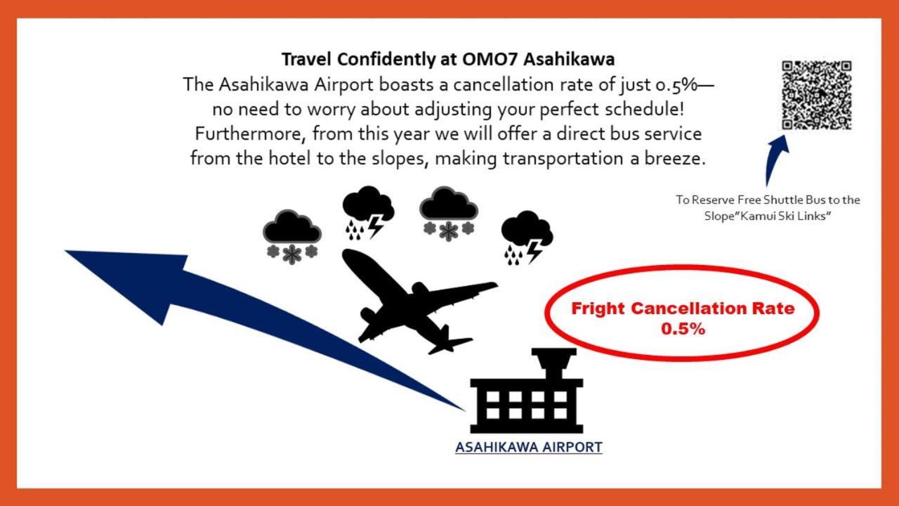 Omo7 Asahikawa By Hoshino Resorts Esterno foto Asahikawa Airport advertisement